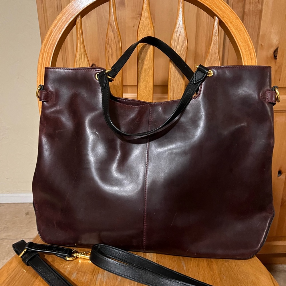 BeCa Leather Satchel Purse